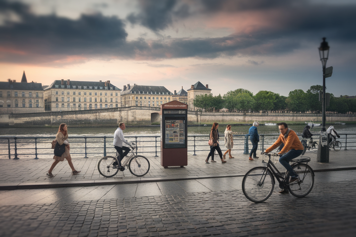 31°C attendus, 0 mm de pluie, un vent à 25 km/h, ce que Bordeaux doit affronter ce lundi 20 juillet 2026