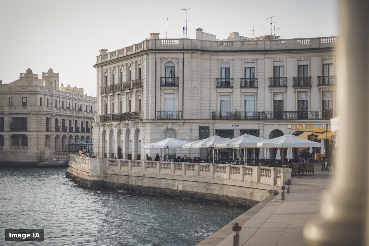 Cette ville d'Espagne au bord de la mer qui rappelle Bordeaux, entre façades et art de vivre