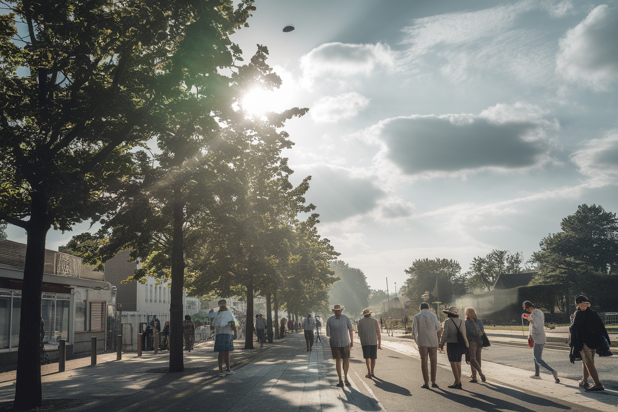 1er août 2026, 28°C à Niort, ciel changeant et orages possibles, ce risque inattendu peut surprendre