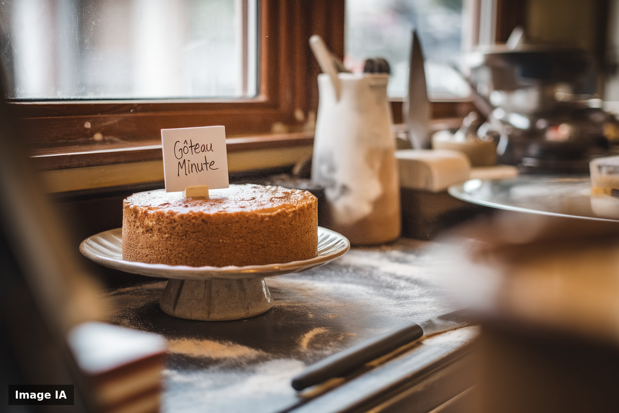 5 minutes de préparation, 3 ingrédients du placard, le gâteau minute du Marais poitevin fait fureur, pourquoi