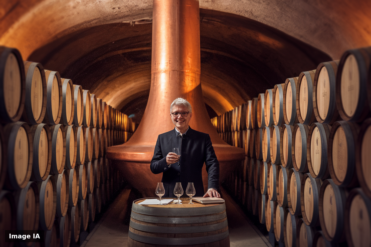 40 eaux-de-vie, 2 siècles de savoir-faire, des chais et des assemblages, ce qui rend Hennessy impressionnant