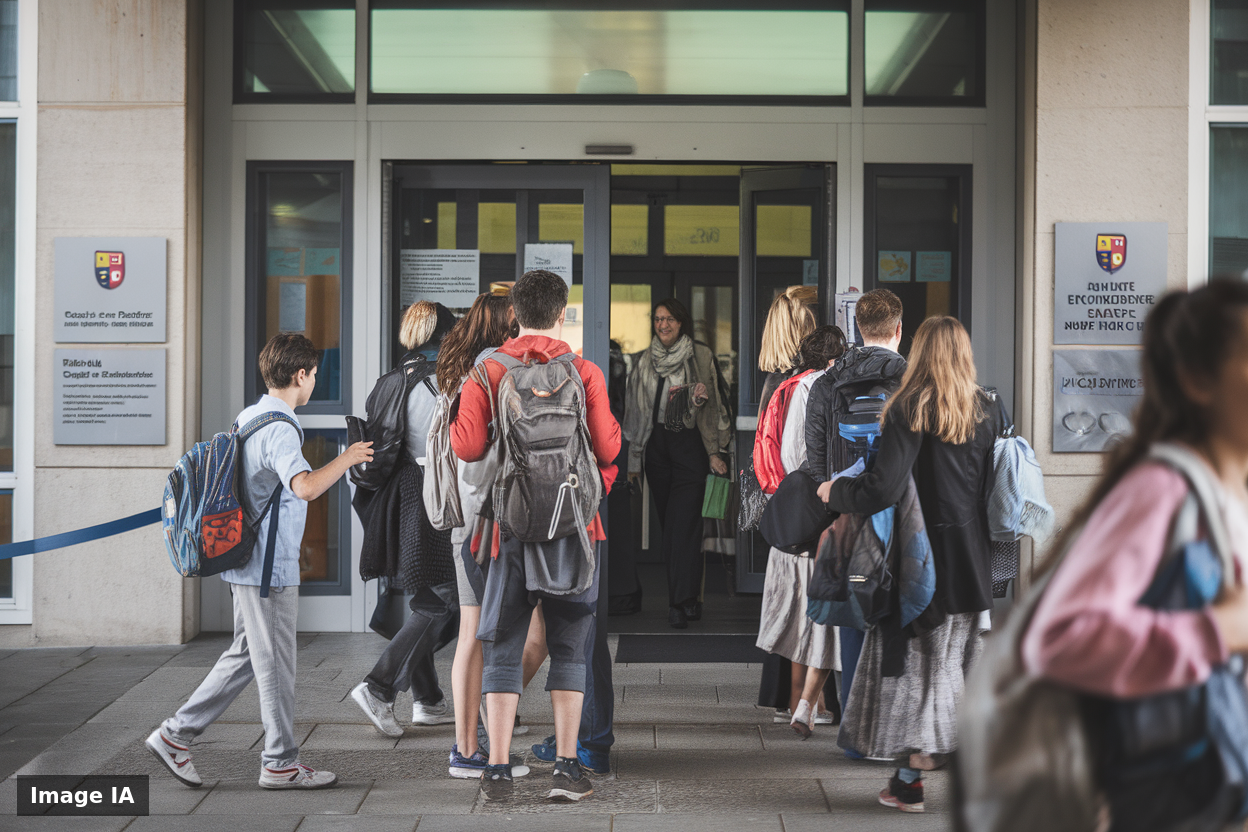 263 720 élèves, rentrée dans l'académie de Poitiers, effectifs en baisse, ce que la démographie change déjà