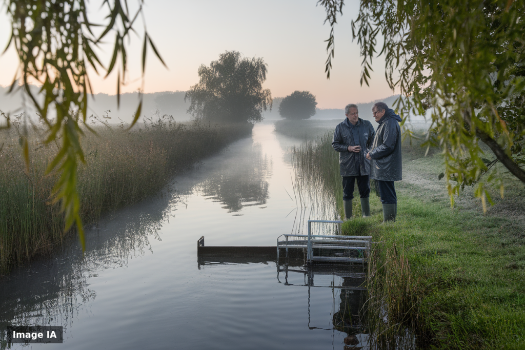 2 espèces menacées, 1 déplacement du président, au Marais poitevin, ce plan surprend les pêcheurs